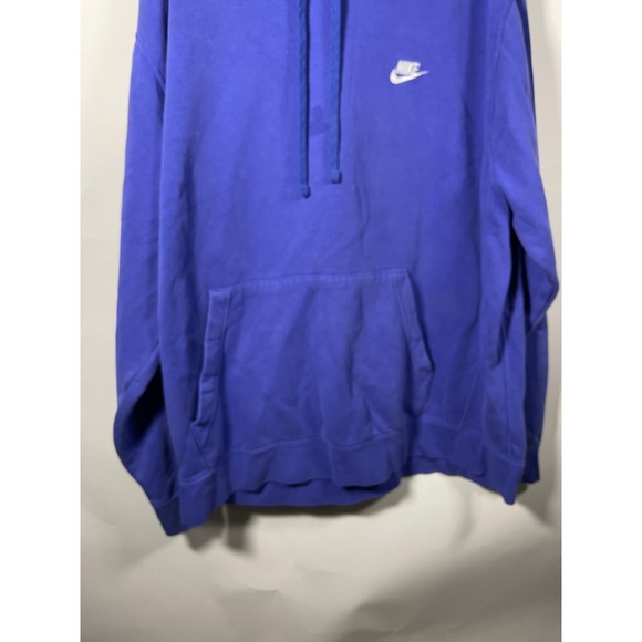 Nike Pullover Hoodie Sweatshirt Embroidered Logo Casual Comfy‎ Purple Size XXL - Picture 3 of 9